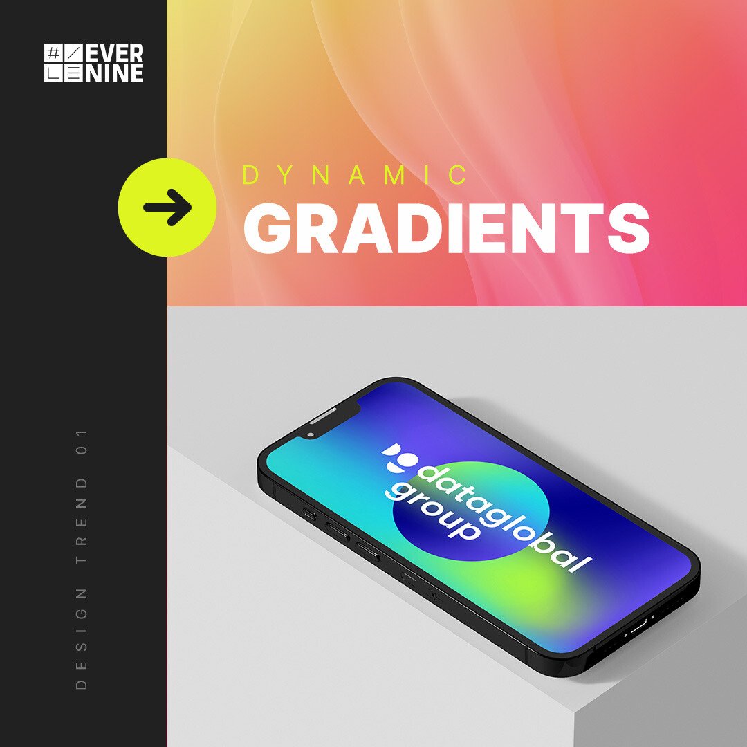 Design Trend 01 - Dynamic Gradient