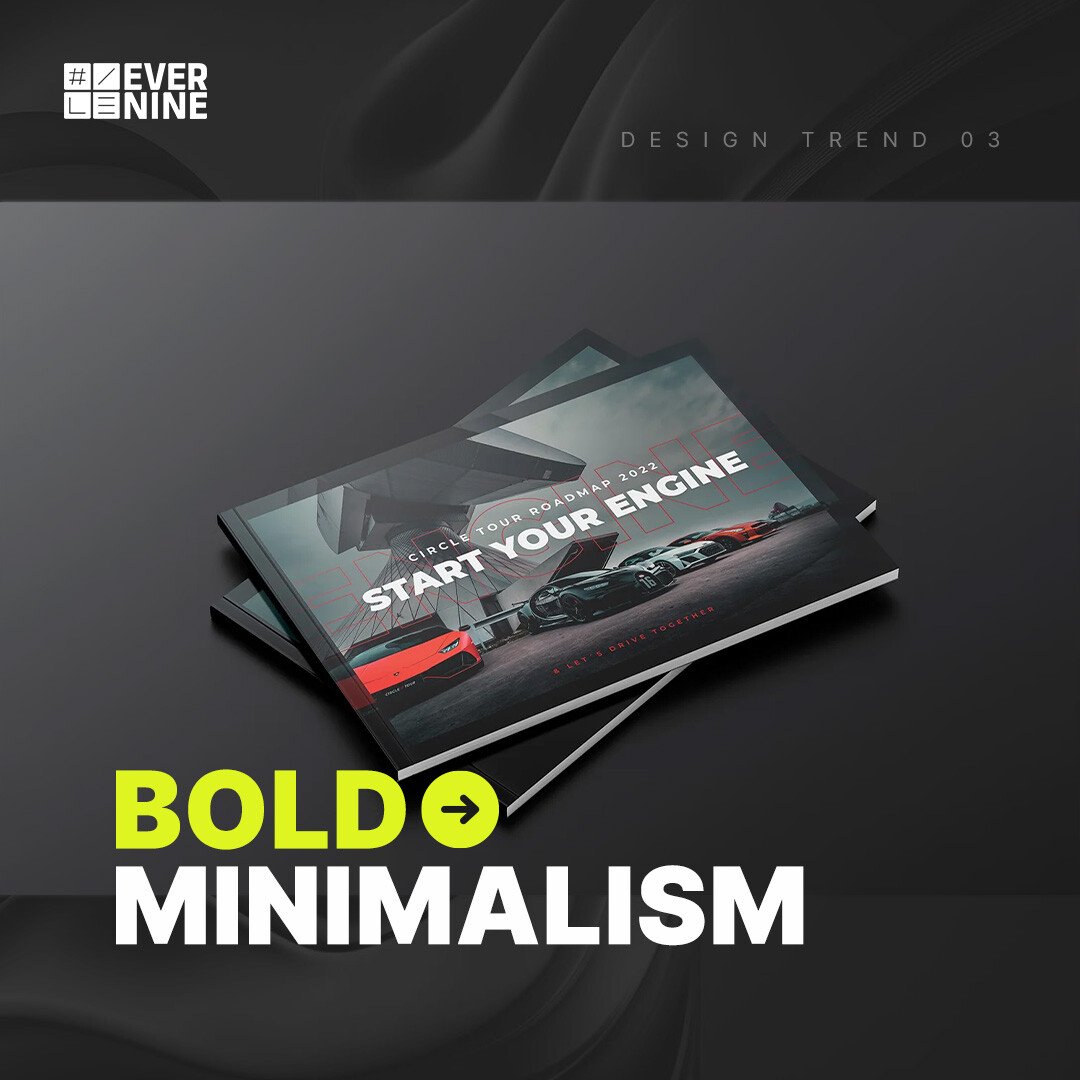 Design Trend 03 - Bold Minimalism 