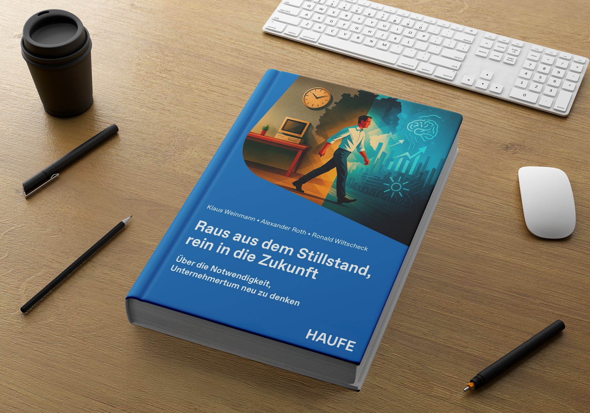 Mockup Buch Raus aus dem Stillstand 